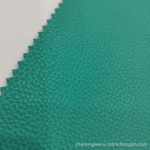 Green Litchi Grain PVC for Cai Seat